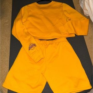 LA Lakers Cropped Set